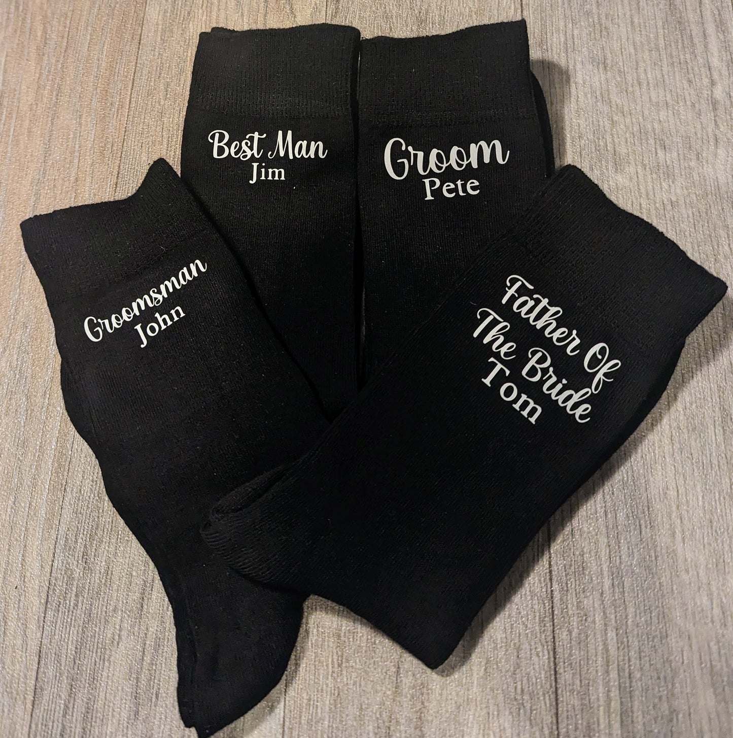 Mens Personalised Socks