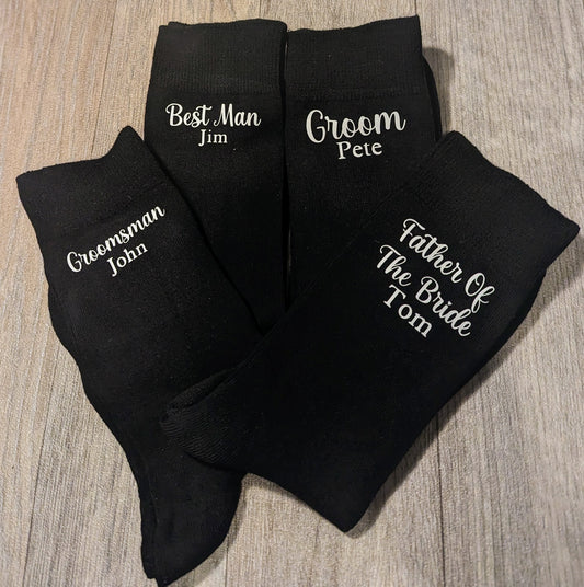 Mens Personalised Socks