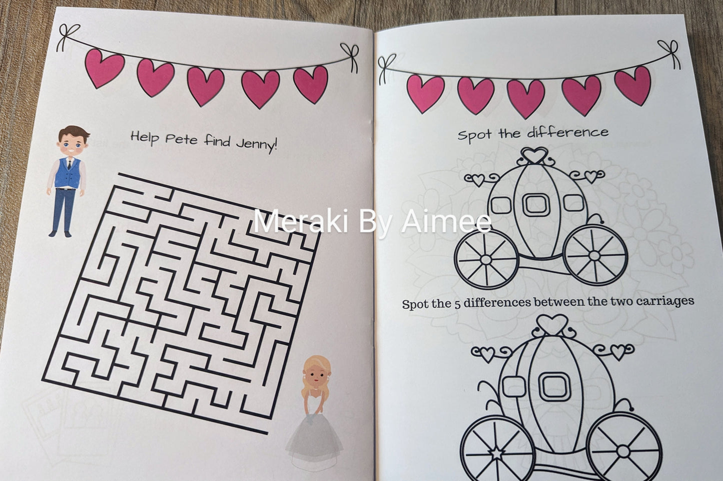 Personalised Activity Book