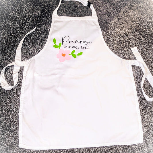 Flower Girl Apron