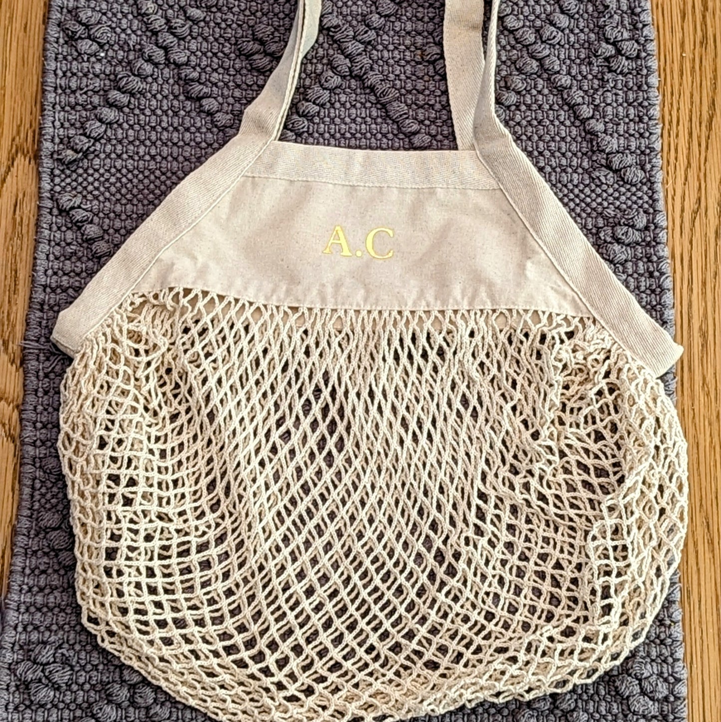 String Shopper Tote Bag