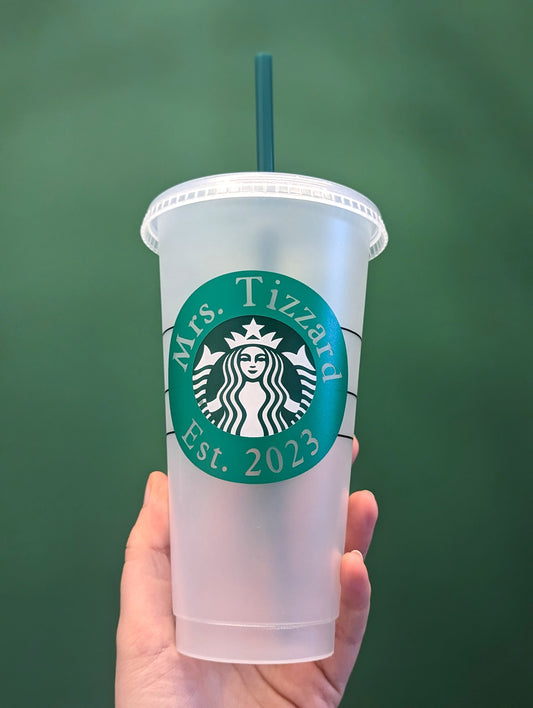 Starbucks cold cup